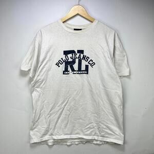 Vintage 90s Polo Ralph Lauren Jeans T Shirt Medium